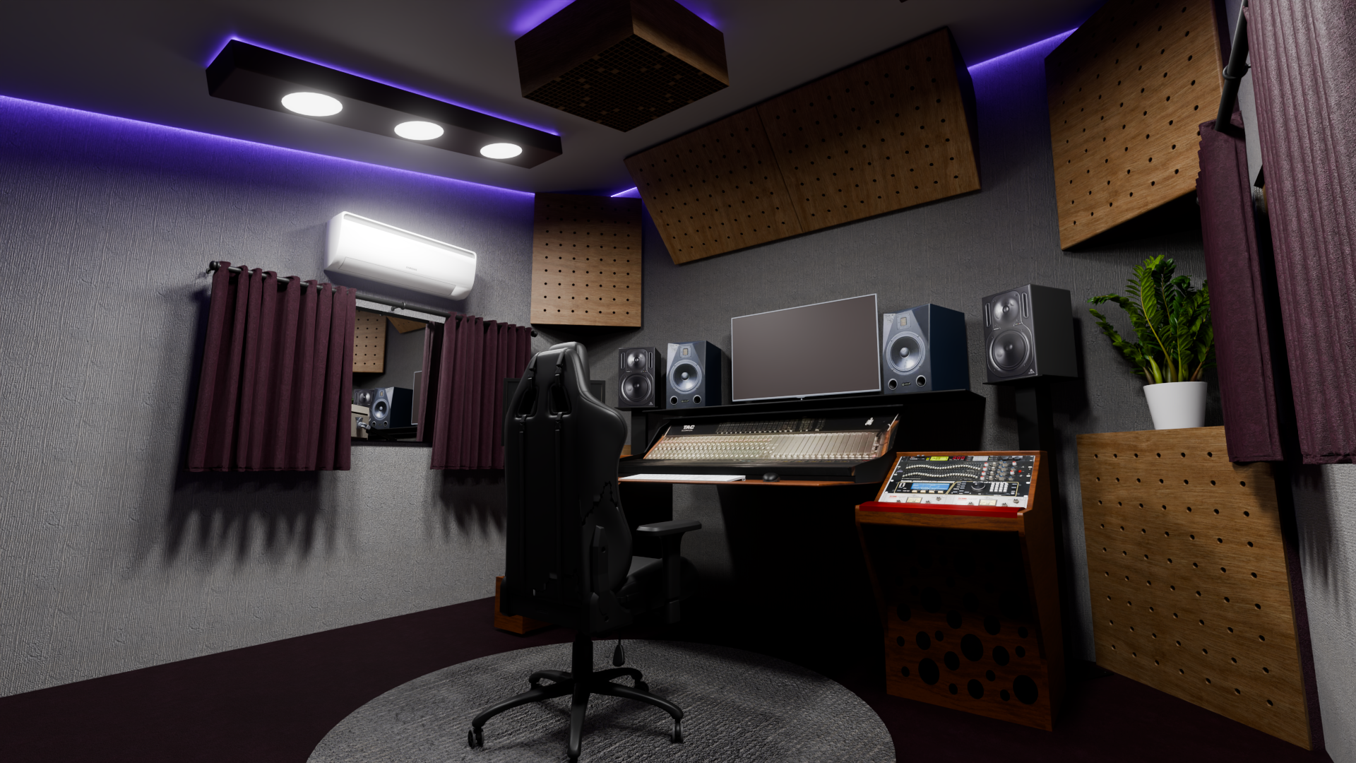 Detalle constructivo de aislamiento acústico